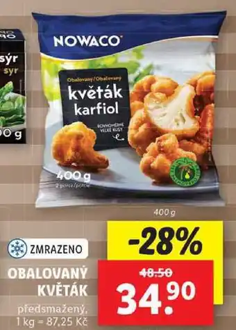 OBALOVANÝ KVĚTÁK, 400 g