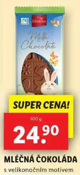 Lidl MLÉČNÁ ČOKOLÁDA, 100 g nabídka