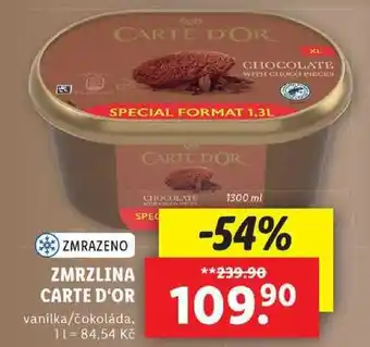Lidl ZMRZLINA CARTE D'OR, 1300 ml nabídka