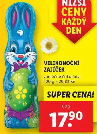 Lidl VELIKONOČNÍ ZAJÍČEK, 60 g nabídka