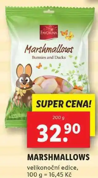 Lidl MARSHMALLOWS, 200 g nabídka