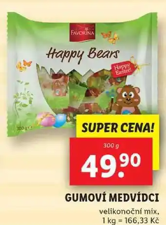 Lidl GUMOVÍ MEDVÍDCI, 300 g nabídka