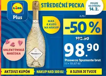 Lidl Prosecco Spumante brut, 0,75 l nabídka