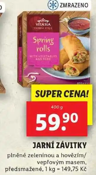 Lidl JARNÍ ZÁVITKY, 400 g nabídka