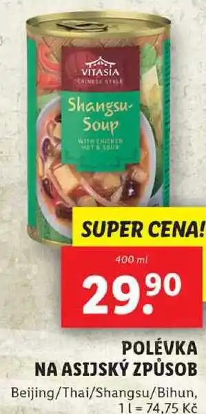 Lidl POLÉVKA NA ASIJSKÝ ZPŮSOB, 400 ml nabídka
