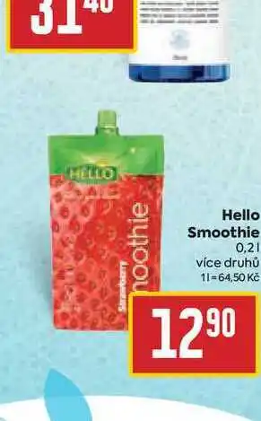 Billa Hello Smoothie 0,2l nabídka