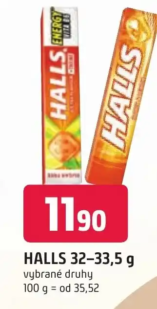 Trefa HALLS 32-33,5 g nabídka