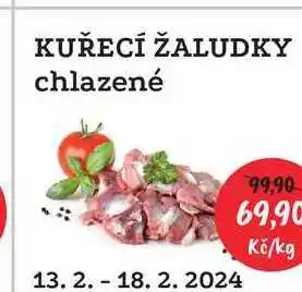 RABBIT řeznictví KUŘECÍ ŽALUDKY chlazené 1kg nabídka