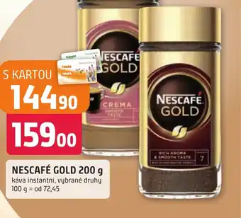 Trefa NESCAFÉ GOLD 200 g nabídka