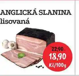 RABBIT řeznictví ANGLICKÁ SLANINA lisovaná 100g nabídka