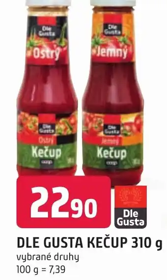 Trefa DLE GUSTA KEČUP 310 g nabídka