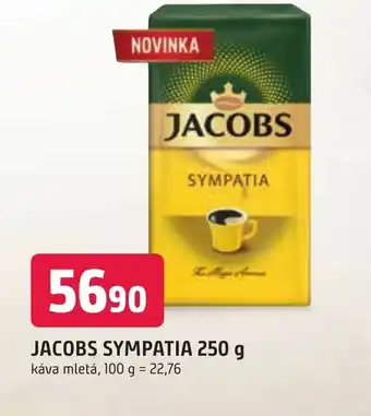 Trefa JACOBS SYMPATIA 250 g nabídka