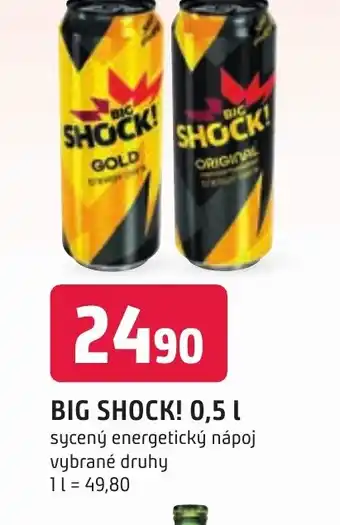 Trefa BIG SHOCK! 0,5 L nabídka