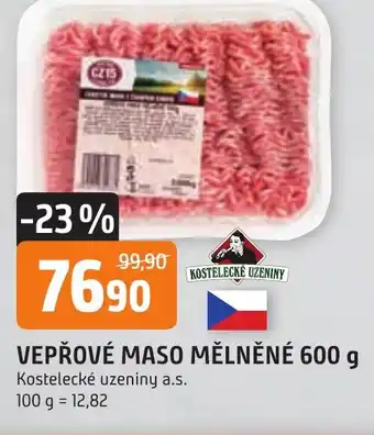 Trefa VEPŘOVÉ MASO MĚLNĚNÉ 600 g nabídka