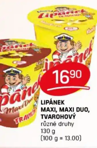 Flop LIPÁNEK MAXI, MAXI DUO, TVAROHOVÝ nabídka