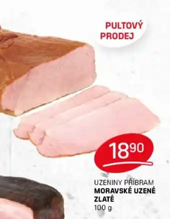 Flop UZENINY PŘÍBRAM MORAVSKÉ UZENÉ ZLATÉ nabídka