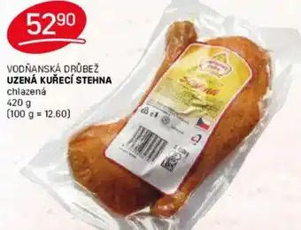 Flop VODŇANSKÁ DRŮBEŽ UZENÁ KUŘECÍ STEHNA nabídka