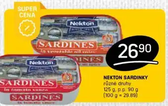 Flop NEKTON SARDINKY nabídka