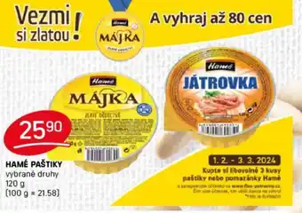 Flop HAMÉ PAŠTIKY nabídka