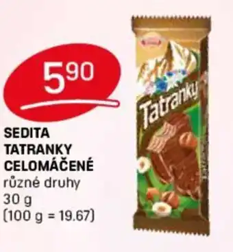 Flop SEDITA TATRANKY CELOMÁČENÉ nabídka