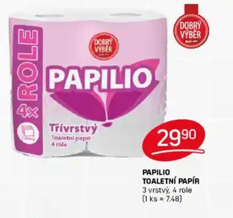 Flop PAPILIO TOALETNÍ PAPÍR nabídka