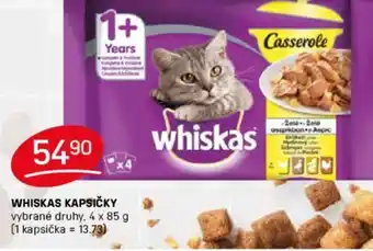 Flop WHISKAS KAPSIČKY nabídka