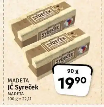 Coop MADETA JČ Syreček nabídka