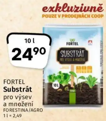 Coop FORTEL Substrát nabídka