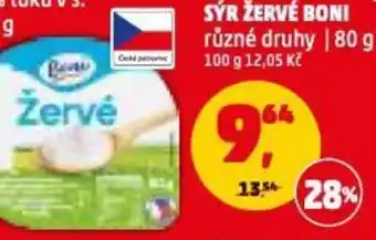 Penny Market SÝR ŽERVÉ BONI nabídka