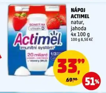 Penny Market NÁPOJ ACTIMEL nabídka