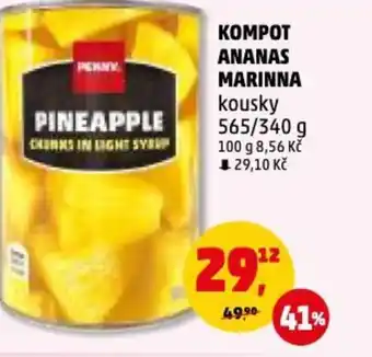 Penny Market KOMPOT ANANAS MARINNA nabídka
