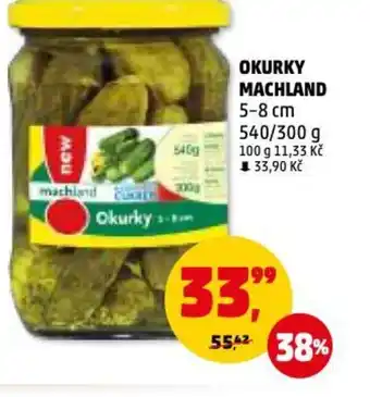 Penny Market OKURKY MACHLAND 5-8 cm nabídka