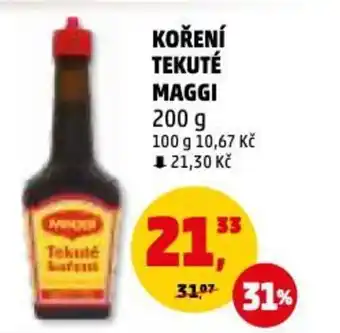 Penny Market KOŘENÍ TEKUTÉ MAGGI nabídka