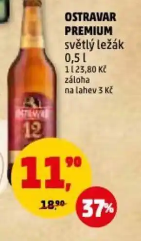Penny Market OSTRAVAR PREMIUM 0.5L nabídka