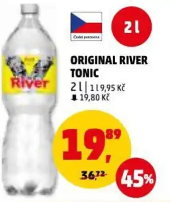 Penny Market ORIGINAL RIVER TONIC 2L nabídka