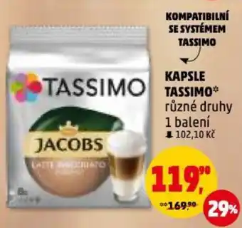 Penny Market KAPSLE TASSIMO nabídka