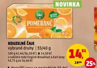 Penny Market KOUZELNÉ ČAJE nabídka
