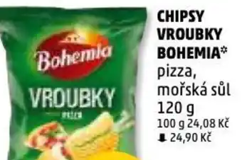 Penny Market CHIPSY VROUBKY BOHEMIA nabídka