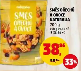 Penny Market SMĚS OŘECHŮ A OVOCE NATURALIA nabídka