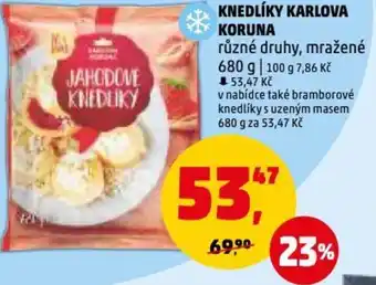 Penny Market KNEDLÍKY KARLOVA KORUNA nabídka