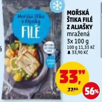 Penny Market MOŘSKÁ ŠTIKA FILÉ Z ALJAŠKY nabídka