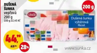 Penny Market DUŠENÁ ŠUNKA nabídka