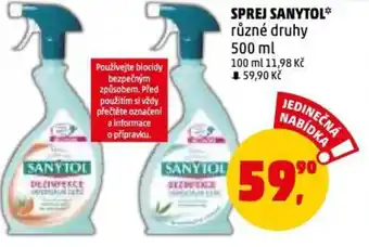Penny Market SPREJ SANYTOL nabídka