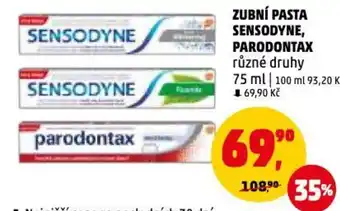 Penny Market ZUBNÍ PASTA SENSODYNE, PARODONTAX nabídka