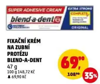 Penny Market FIXAČNÍ KRÉM NA ZUBNÍ PROTÉZU BLEND-A-DENT nabídka