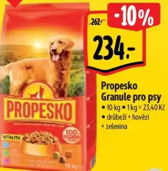 Albert Propesko Granule pro psy nabídka