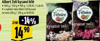 Albert Albert Zelí kysané bílé nabídka