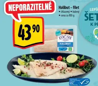 Albert Halibut - filet nabídka