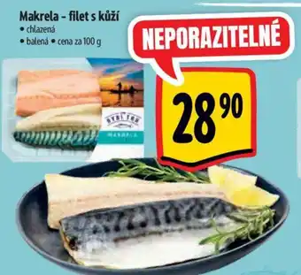 Albert Makrela - filet s kůží nabídka