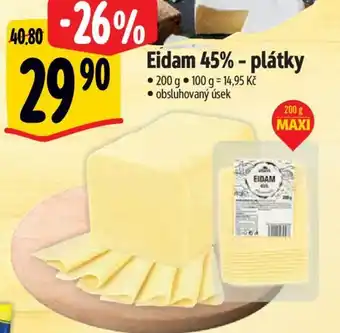 Albert Eidam 45% - plátky nabídka
